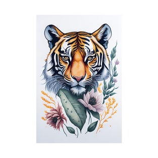 Tiger Watercolor T-Shirt