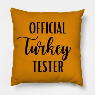 Official Turkey Tester Pillow