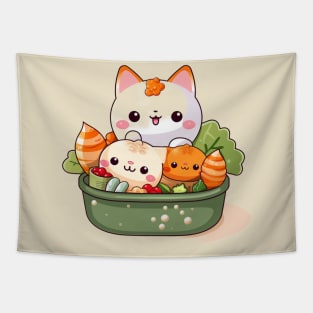 kawaii bento sushi T-Shirt cute  funny Tapestry