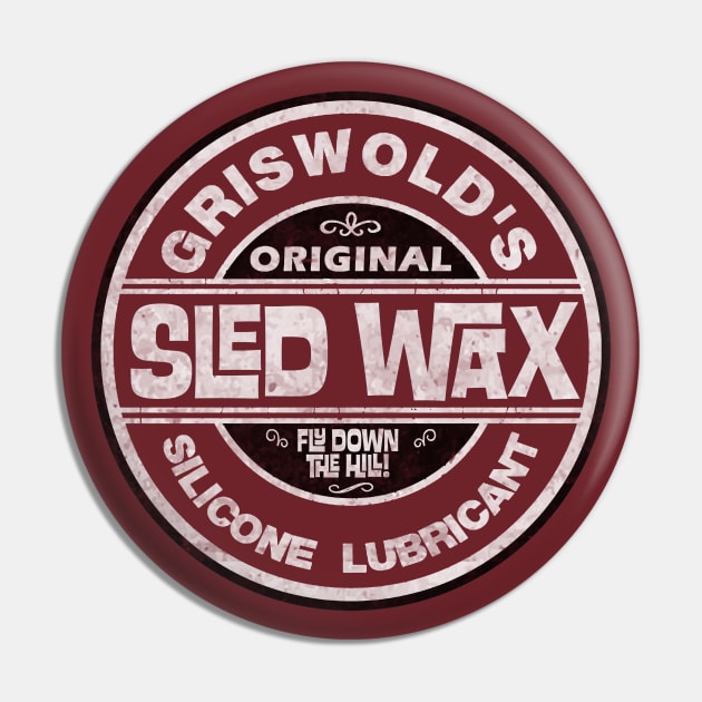 Griswold's Sled Wax Pin by Bigfinz