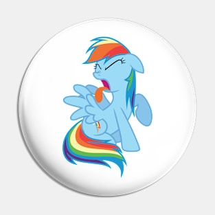 Rainbow Dash blech Pin