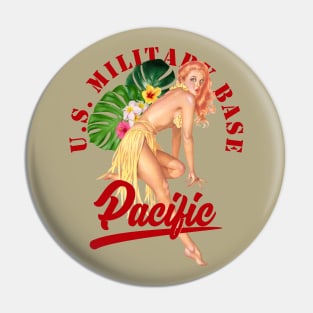 South Pacific Pin-up Pin