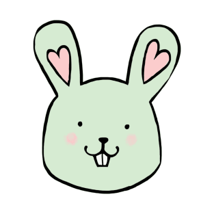 Green Bunny Matcha T-Shirt