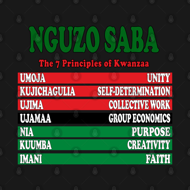 Discover Kwanzaa Seven Principles - Kwanzaa - T-Shirt