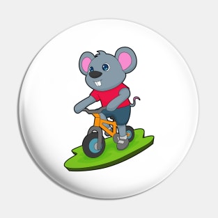 Mouse Bicycle Pin