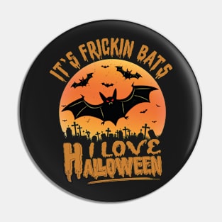 Frickin Bats | Cute Halloween Pin