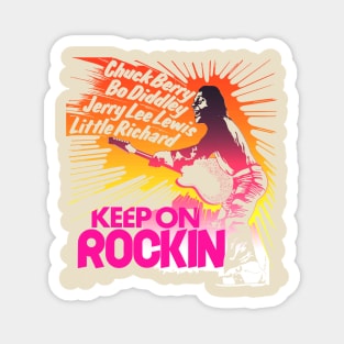 chuck berry keep on rockin Magnet