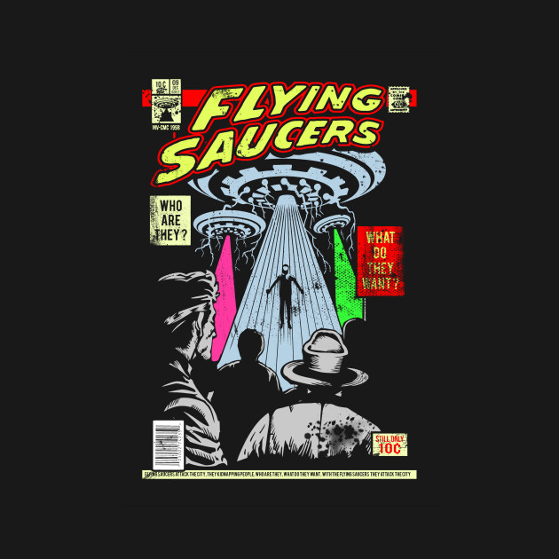 Discover UFO Colors - Comics - T-Shirt