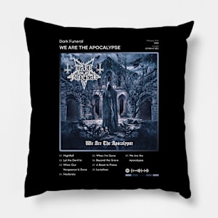 Dark Funeral - We Are The Apocalypse Tracklist Album Pillow