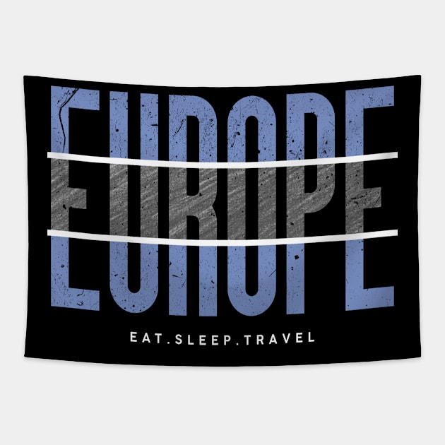 Europe trip Tapestry by SerenityByAlex