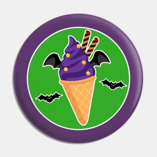 Cute Halloween Ice Cream Pin