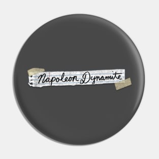 Napoleon Dynamite Logo Design Pin