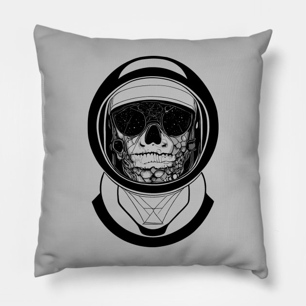 Space Ghost 001 Pillow by nopeburger