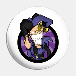 Jokey Jester Pin