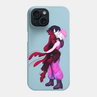 Bonnie and The Star kiss, Vamp world Bubbline, Fionna and Cake / Adventure Time fan art Phone Case