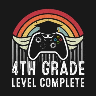 4th Grade Level Complete Gamer T-Shirt