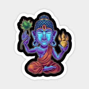 Buddha Meditation 2 Magnet