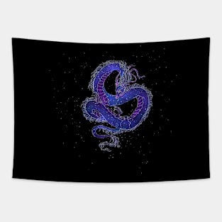 Space Dragon Tapestry