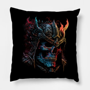 The Cursed of Samurai - Skull Ronin Pillow