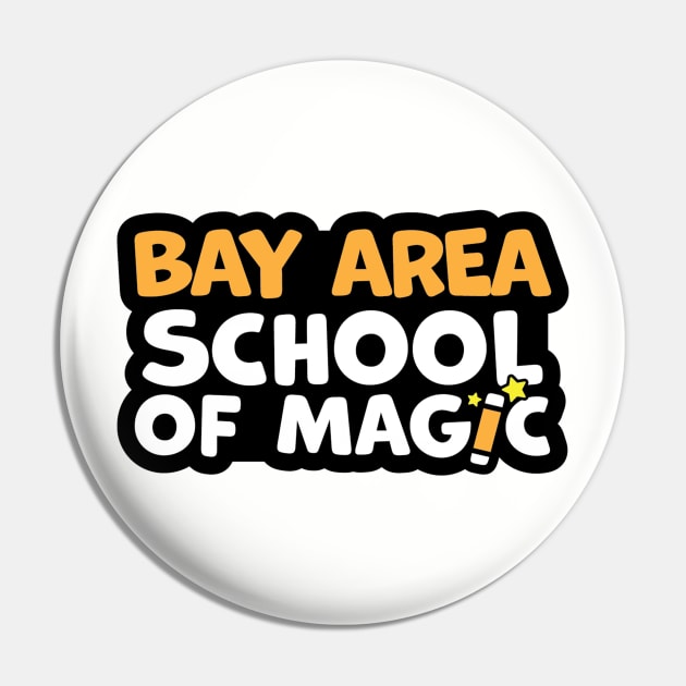 Bay Area School of Magic Basic T-Shirt Pin by Brian Scott Magic