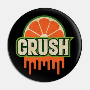 Crush Orange Pin