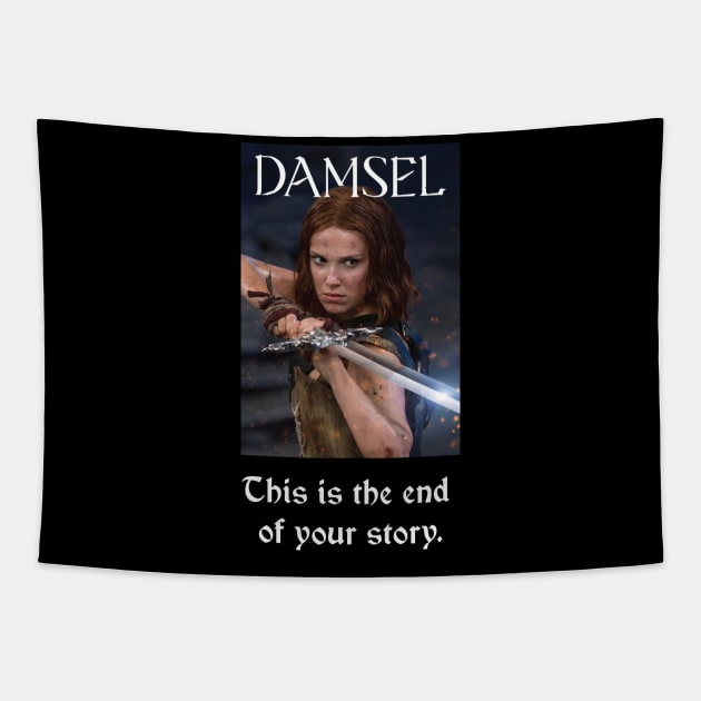 Damsel in Distress no MORE Tapestry by whatyouareisbeautiful