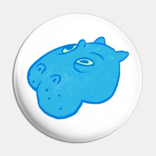 hippopotamus Pin