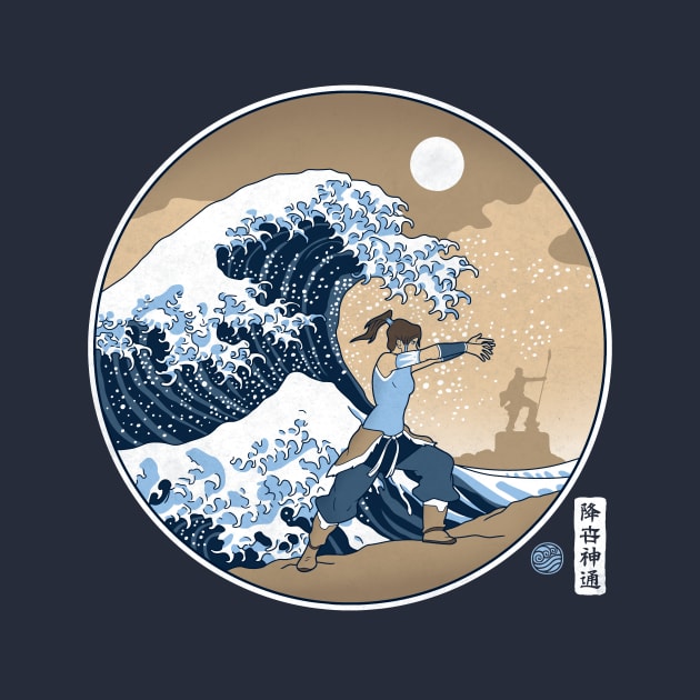 The Great Wave of Republic City by adho1982