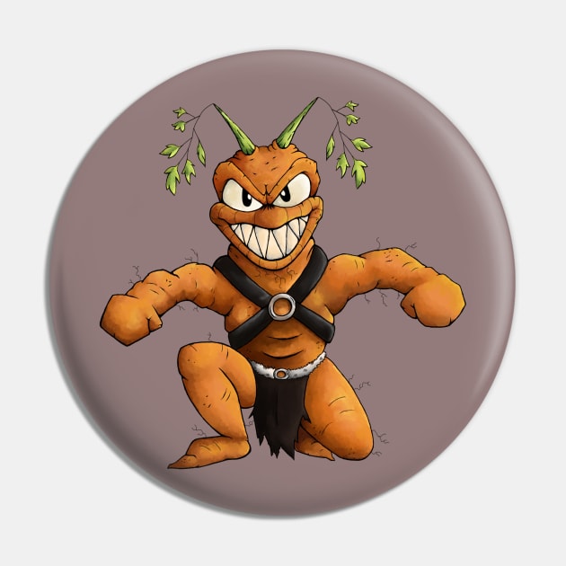 Carrot barbarian Pin by ThePieLord