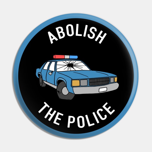 Abolish The Police Pin by Football from the Left