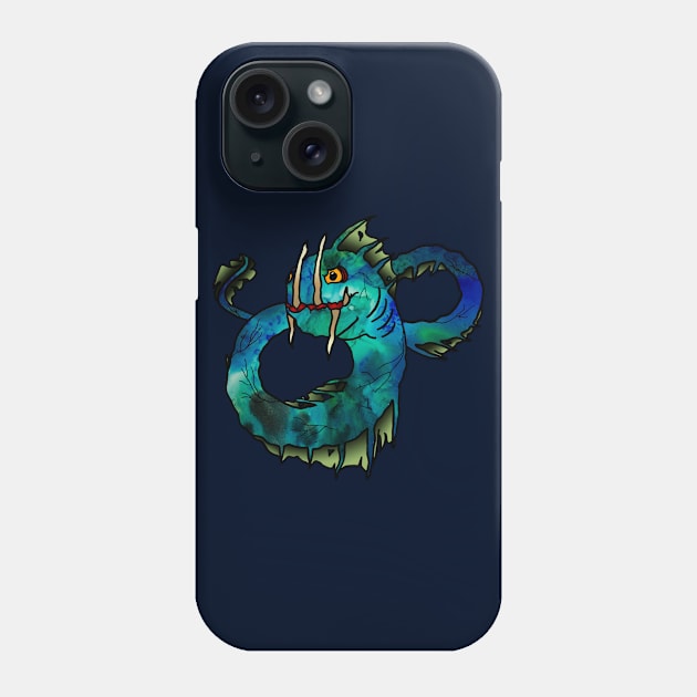 Sea Serpent Phone Case by ElviraDraat