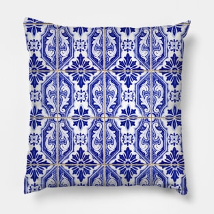 Azulejo — Portuguese tilework #17 Pillow