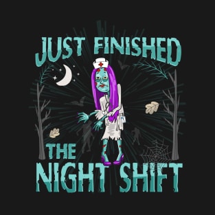 funny halloween nurse T-Shirt