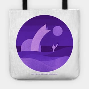 Minimalist Arrakis, Purple Tote