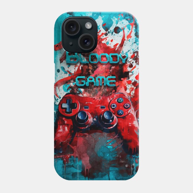 Bloody game Phone Case by KIDEnia