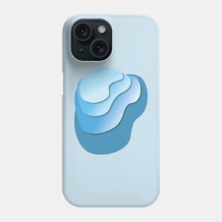 Blue Gradient Stack Phone Case