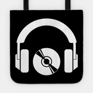 Music Lover - Headphones and Compact Disc Tote