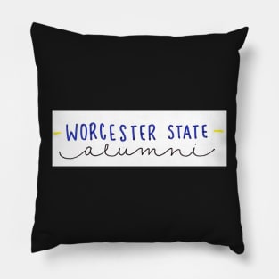 Worcester State Alumni Pillow