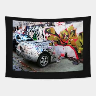 Graffiti Car Tapestry