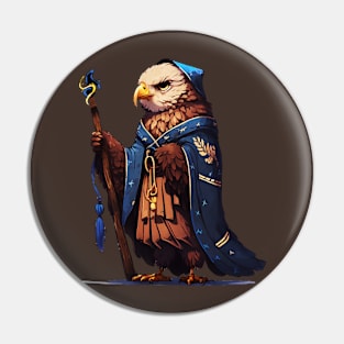 Eagle from Wizard School Pin