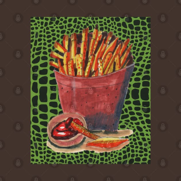 French Fries by Mila-Ola_Art