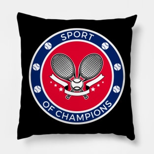 US Open Sport Of Champions Tennis Pillow