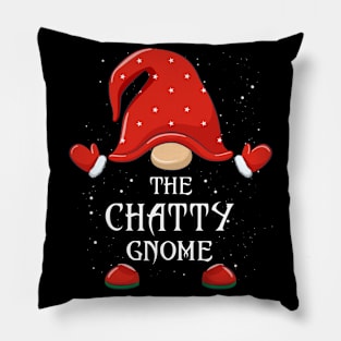 The Chatty Gnome Matching Family Group Christmas Pajama Pillow