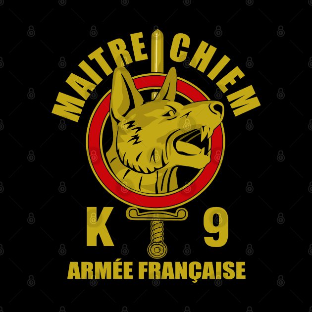 French Army War Dog k9 Special Forces - France Maitre Chien French by Davique