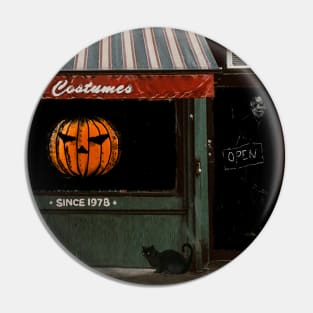 Vintage Halloween Costumes Store Pin