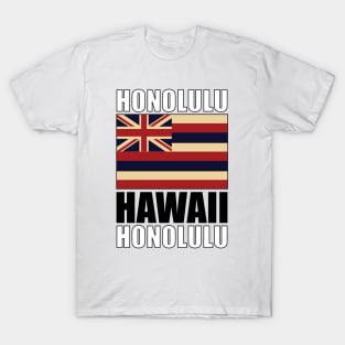 Hawaii Kanaka Flag Polynesian T-Shirt