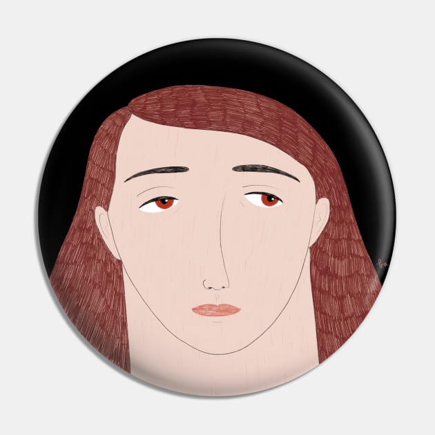 Ginger Girl Pin by burcuandthethings