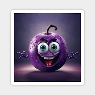 Monster Plum Magnet