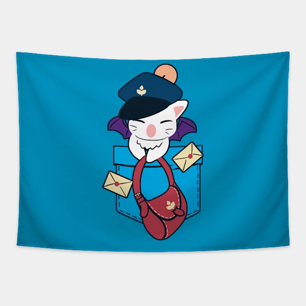 Pocket Delivery! Tapestry by kalgado