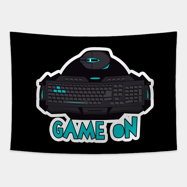 Game On Tapestry by Hip City Merch